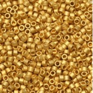 Miyuki delica beads 11/0 - Plated matte gold 24kt DB-331